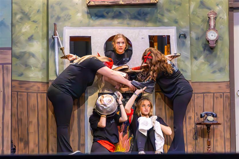 Nolensville High students perform onstage